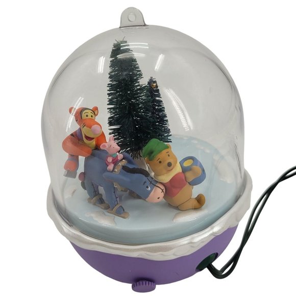 Disney Winnie The Pooh Hallmark Motion Christmas Ornament No Box 1996 - Picture 2 of 6